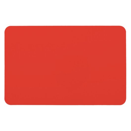 Koraal Helderrood Oranje, vast, achtergrond Magneet (Horizontaal)