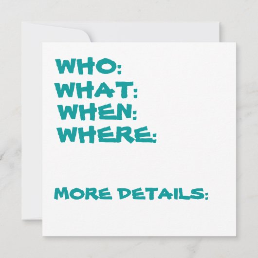 Koraal, Hibiscus Tropische Aangepaste Invitaties Kaart (Achterkant)