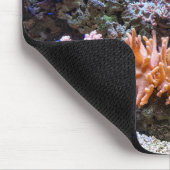 Koraal in een Saltwater Aquarium Muismat (Hoek)