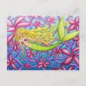 Koraal in koraal briefkaart (Voorkant)