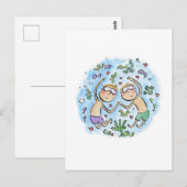 Koraal Jubileum Briefkaart (Voorkant / Achterkant)