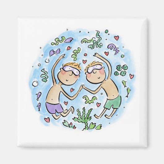 koraal Jubileum Magneet (Voorkant)