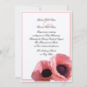 Koraal Klaprozen Kaart (Voorkant)