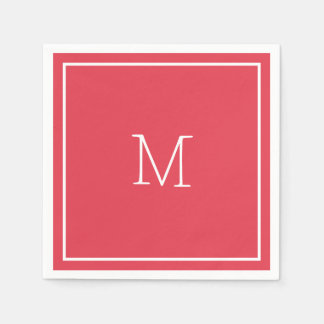 Koraal Kleur Papier servet