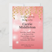 Koraal licht Bachelorette Kaart (Achterkant)