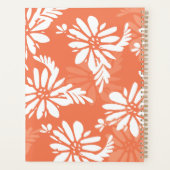 Koraal Madelief Silhouet Tuin Bruiloft Planner (Achterkant)