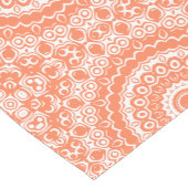 Koraal Mandala Geometrisch Patroon Medium Tafelloper (Hoek)