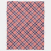 Koraal Marine Plakken Deken – Rustieke Charm voor  (Voorkant)