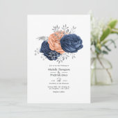 Koraal, marineslag en zilver kaart (Staand voorkant)