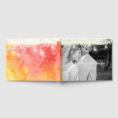 Koraal Mason Jar onder de sterren Je trouwfoto Gastenboek (Volledig)