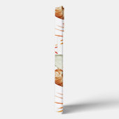 Koraal met schelpen- en krabbetpatroon Case-Mate iPhone case (Achterkant / Rechts)