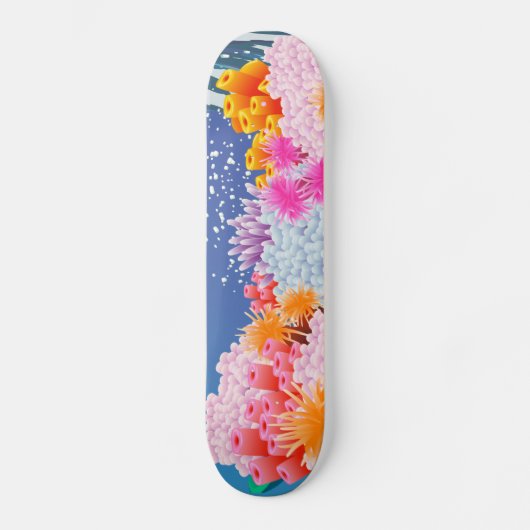 Koraal Oceaan Persoonlijk Skateboard (Voorkant)