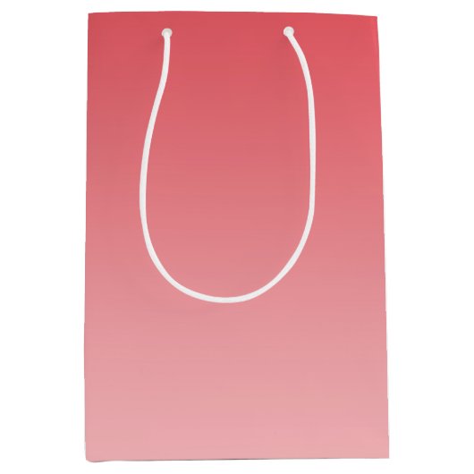 Koraal Ombre Medium Cadeauzakje (Voorkant)