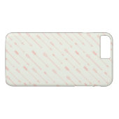 Koraal omlijnd pijlpatroon Case-Mate iPhone case (Achterkant (Horizontaal))