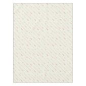 Koraal omlijnd pijlpatroon tafelkleed (Voorkant)