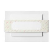 Koraal omlijnd pijlpatroon uitnodigingen wikkel (Voorkant Voorbeeld)