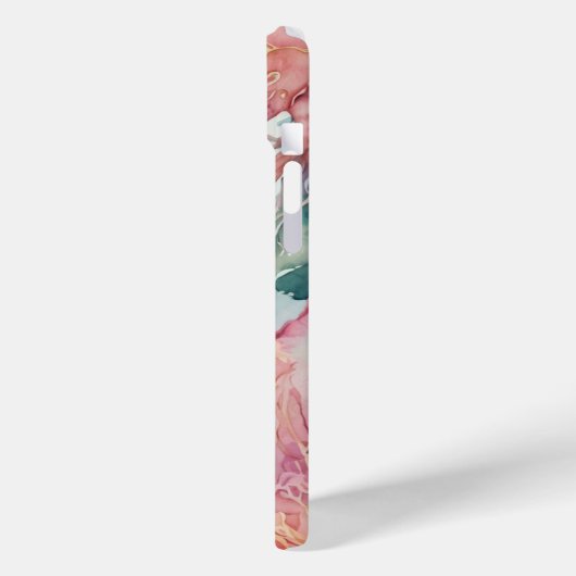 Koraal onder zee rode toon Case-Mate iPhone case (Achterkant / Links)