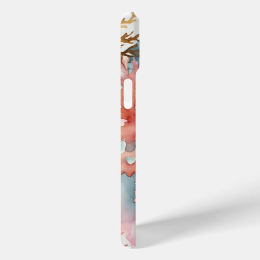 Koraal onder zee rode toon Case-Mate iPhone case (Achterkant / Rechts)
