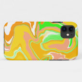Koraal, Oranje, kalkgroen zwemblair Case-Mate iPhone Case (Achterkant (horizontaal))