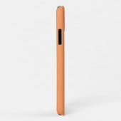 Koraal Oranje Monogram Hoesje (Achterkant/rechts)