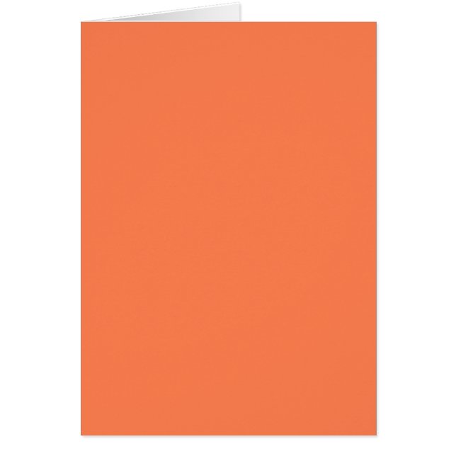 Koraal (Oranje roze) vaste kleur (Voorkant)