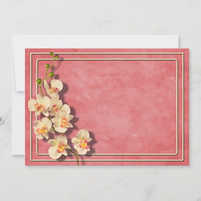 Koraal Orchideeën I (Voorkant)