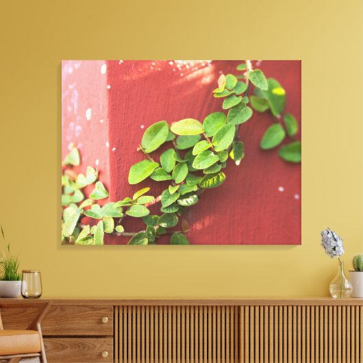 Koraal papier/canvas afdrukken (Insitu (Woonkamer))