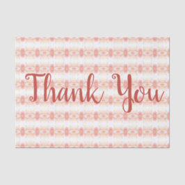 Koraal patroon ontwerper tissuepapier