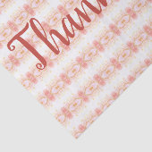 Koraal patroon ontwerper tissuepapier (Detail)