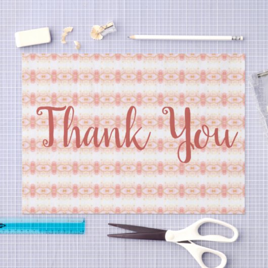 Koraal patroon ontwerper tissuepapier (Craft)