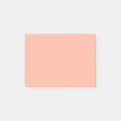 Koraal Perzik Effen Kleur Post-it® Notes (Voorkant)