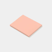 Koraal Perzik Effen Kleur Post-it® Notes (Schuin)