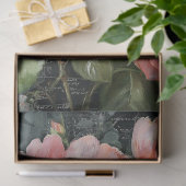 Koraal Perzik Pioen Bloem Decoupage Tissuepapier (Geschenk)