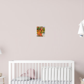 Koraal Petunia's in een Pot Poster