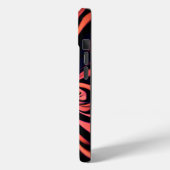 Koraal Plasma Burst Fractale Kunst Case-Mate iPhone Case (Achterkant / Links)