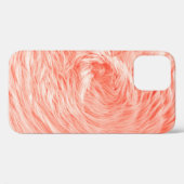 Koraal pluizig bont: 2019 trend. Case-Mate iPhone case (Achterkant (horizontaal))
