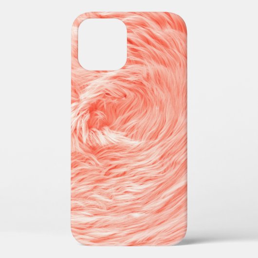 Koraal pluizig bont: 2019 trend. Case-Mate iPhone case (Achterkant)