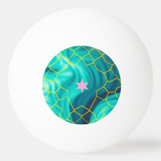 Koraal Pong Golf Pingpongbal (Voorkant)