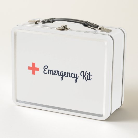 Koraal Rode Kruis Script Emergency Kit Medicine (Voorkant)