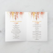 Koraal rood sinaasappel bruine wijnstok waterverf programma (Binnen)