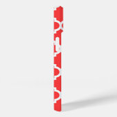 Koraal Rood Wit Marokkaans #5 Marine 3 Initiele Mo Case-Mate iPhone Case (Achterkant / Rechts)