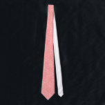 Koraal Rood & Witte Tonen  Paisley Stropdas<br><div class="desc">Koraal rood en wit  sierlijk bloemmotief paisley. Koel voor St Patric dag</div>