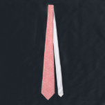 Koraal Rood & Witte Tonen  Paisley Stropdas<br><div class="desc">Koraal rood en wit  sierlijk bloemmotief paisley. Koel voor St Patric dag</div>