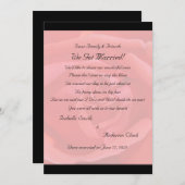 Koraal Roos Elopement 2 Aankondiging (Voorkant / Achterkant)