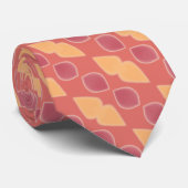 Koraal Roos en peach Stropdas (Opgerold)