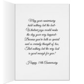 Koraal Roos Gepersonaliseerd 35e Jubileum van het  (Binnen (Rechts))