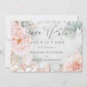 Koraal Roos Waterverf Floral (Voorkant)