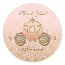 Koraal Royal Fairytale Princess Circle Stickers