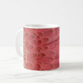  koraal roze Gerbera Daisy Koffiemok (Voorkant links)