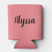 Koraal Roze Meisjes Weekend Koeler (Achterkant)